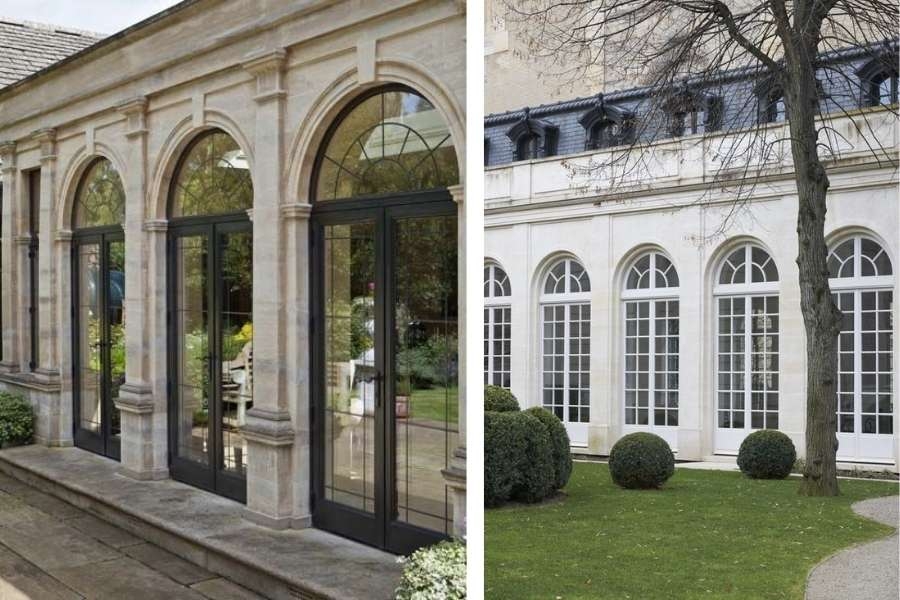 10+ Mẫu cửa vòm tân cổ điển kiến trúc Pháp đẹp ấn tượng