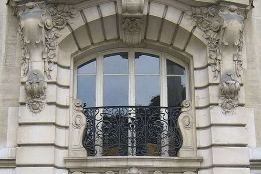 Mẫu cửa vòm tân cổ điển kiến trúc Pháp đẹp ấn tượng